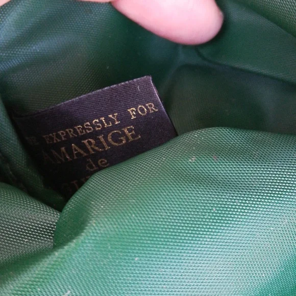 Vintage Givenchy for amarige perfume gift makeup bag - Picture 4 of 4